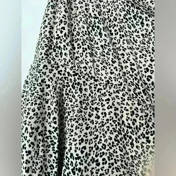 Urban Romantics Womens Leopard Cheetah Animal Print Preppy Euro Summer Skirt XS - Picture 4 of 7